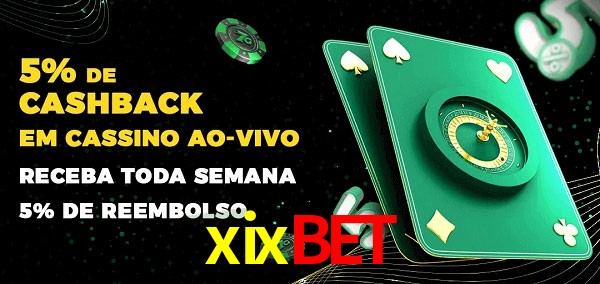 Promoções do cassino ao Vivo xixbet